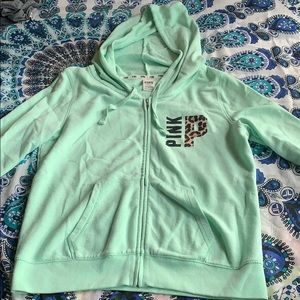 PINK women’s zip up